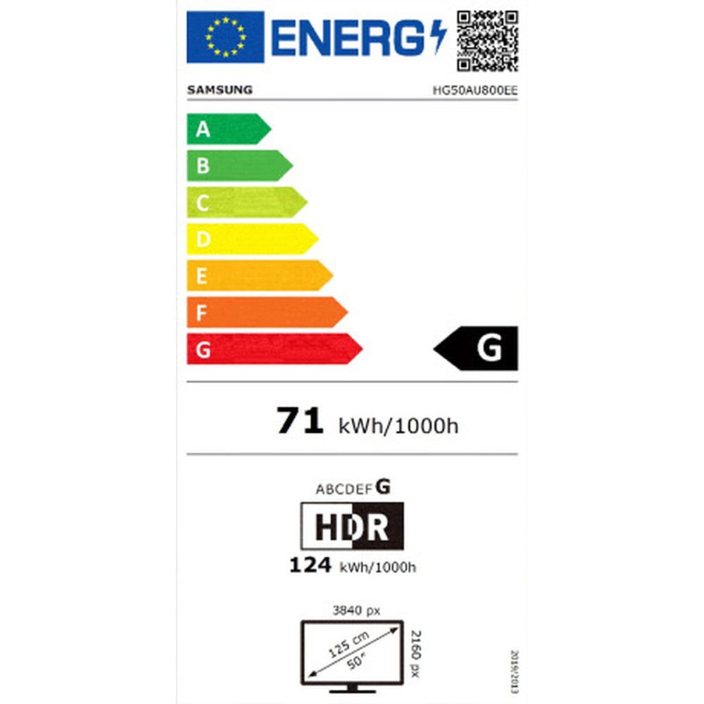 Fernseher Samsung HG50AU800EEXEN 4K Ultra HD 50" LED HDR