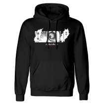 Unisex Sweater mit Kapuze Junji Ito Shock Schwarz