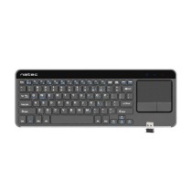 Keyboard Natec NKL-0968 Black Grey Black/Silver English EEUU QWERTY