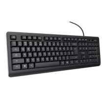 Clavier Trust 24639 Noir Anglais EEUU QWERTY