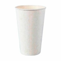 Set de Verres Algon Produits à usage unique Carton Blanc 15 Pièces 450 ml (16 Unités)