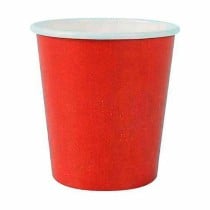 Set de Verres Algon Produits à usage unique Carton Rouge 20 Pièces 120 ml (24 Unités)