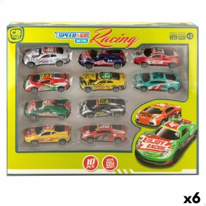 Vehicle Playset Speed & Go 8 x 2,2 x 3,6 cm (6 Units)