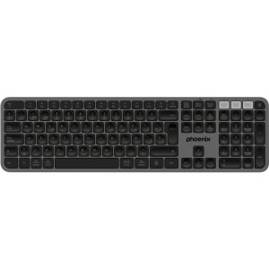 Bluetooth Keyboard Phoenix K300 Grey Spanish Qwerty