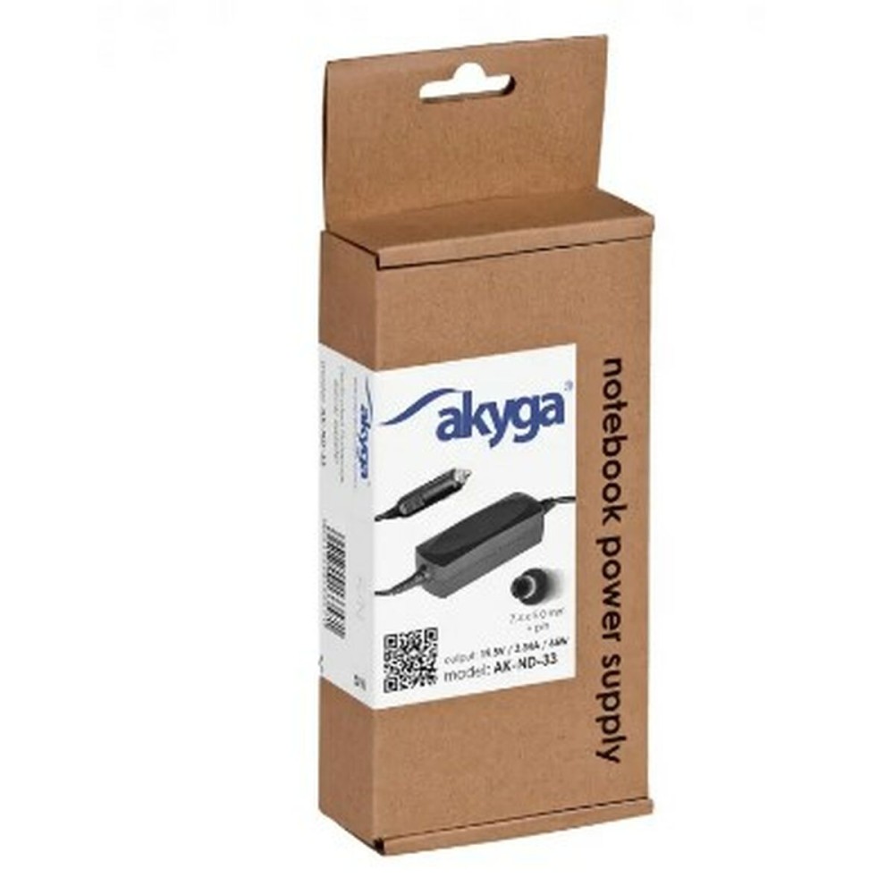 Chargeur d'ordinateur portable Akyga AK-ND-33 65 W