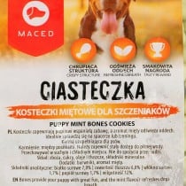 Snack pour chiens Maced Cookies Os Menthe Viande 1 kg