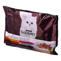 Wet food Purina GOURMET A la Carte Chicken Veal 4 x 85 g