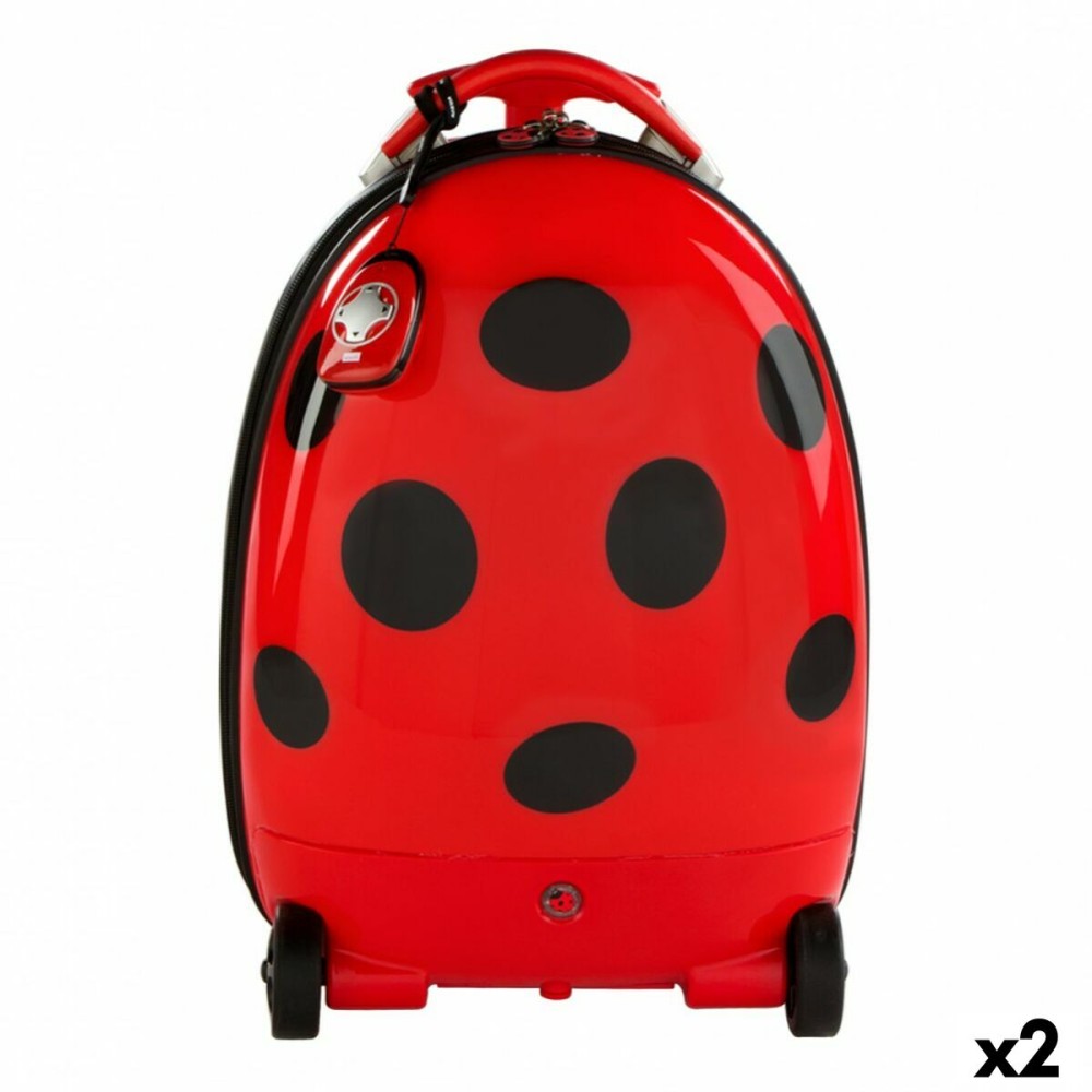 Trolley Rastar Enfant Coccinelle Télécommande 2,4 GHz 34 x 48 x 27,5 cm