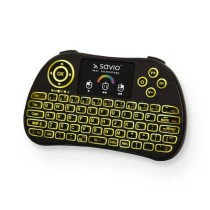 Keyboard Savio KW-03 QWERTY English Black Qwerty US