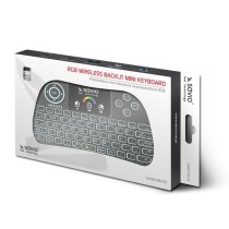 Clavier Savio KW-03 QWERTY Anglais Noir Qwerty US