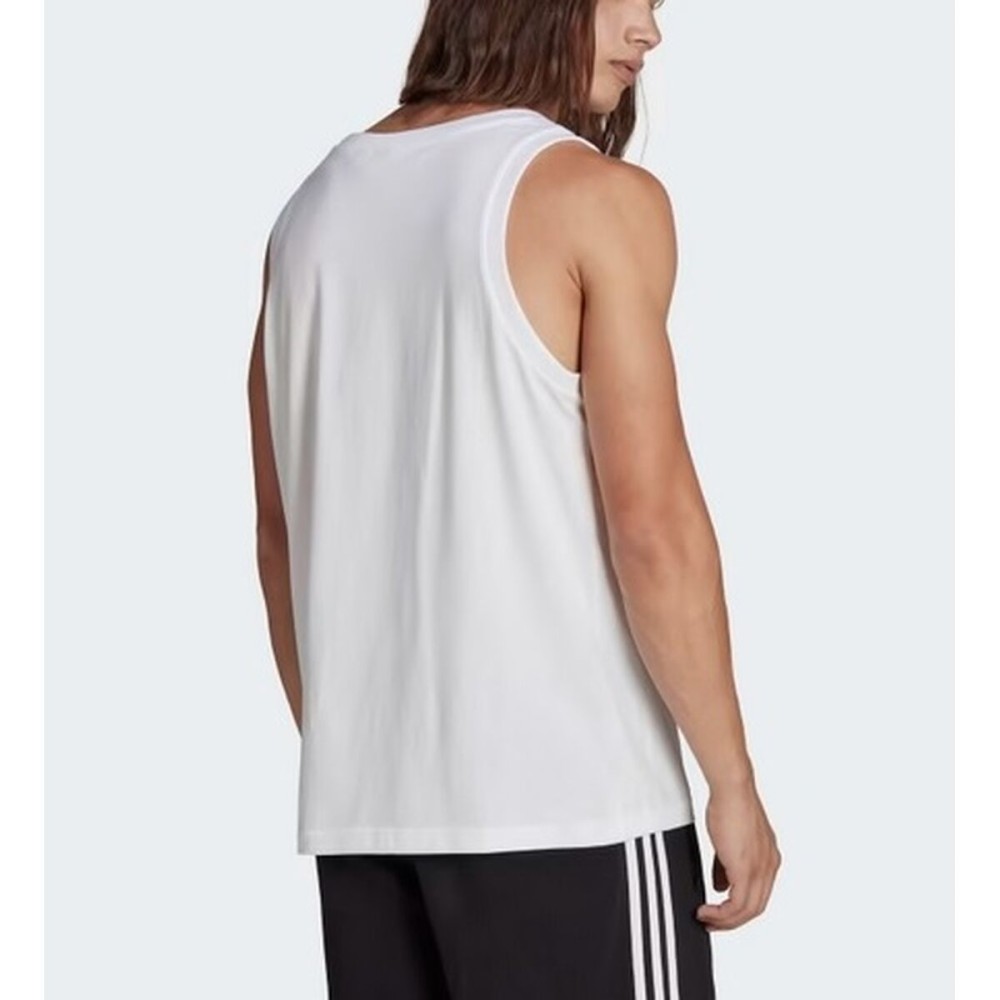 Maillot de Corps sans Manches pour Homme Adidas  TREFOIL TANK IA4808  Blanc