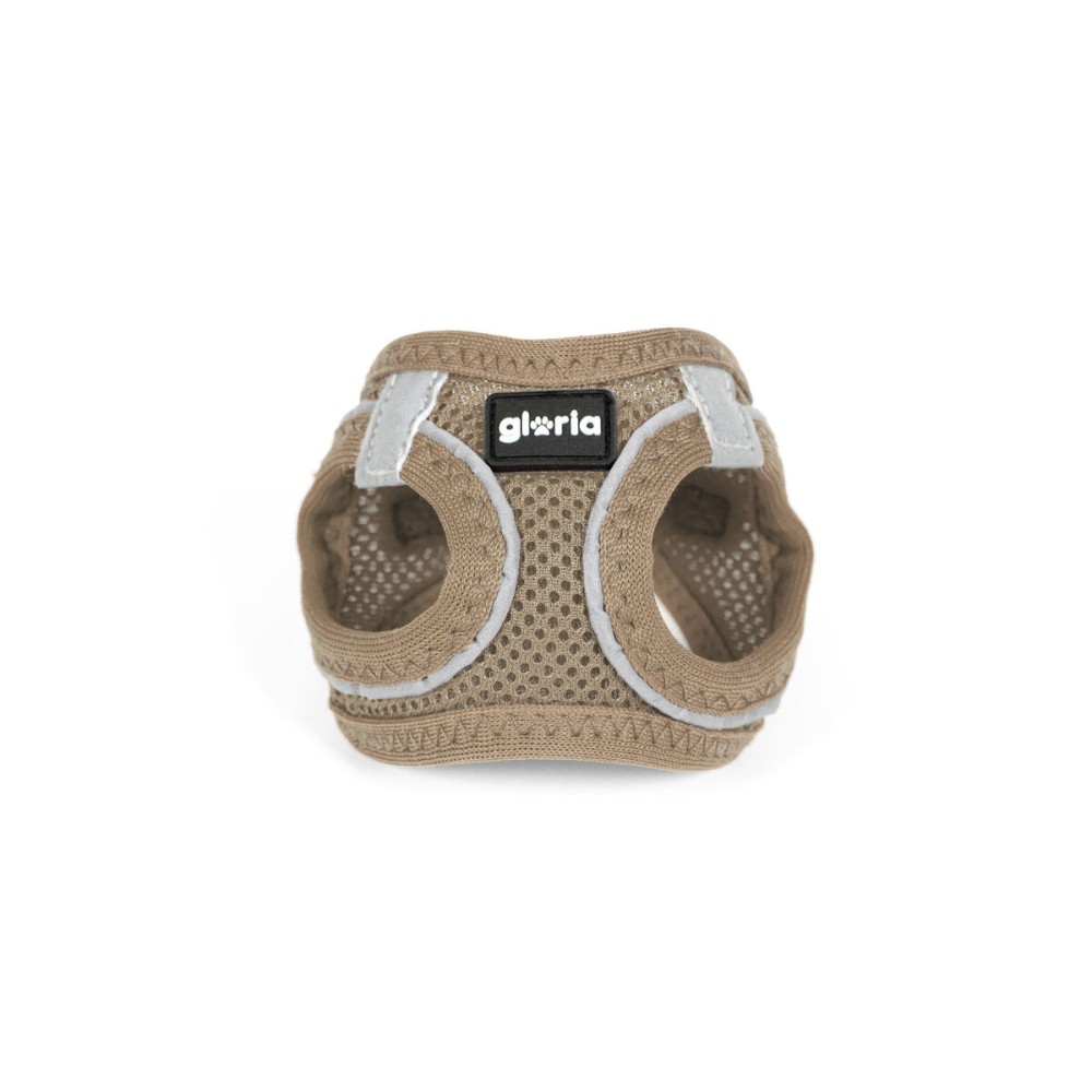 Harnais pour Chien Gloria 45-47 cm Beige L 32,8-35,4 cm