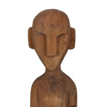 Deko-Figur natürlich Afrikaner 14,5 x 9 x 38,5 cm (2 Stück)