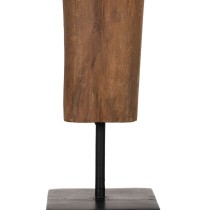 Deko-Figur natürlich Afrikaner 14,5 x 9 x 38,5 cm (2 Stück)