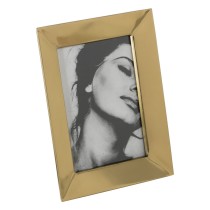 Photo frame Golden Stainless steel Crystal 19 x 24 cm