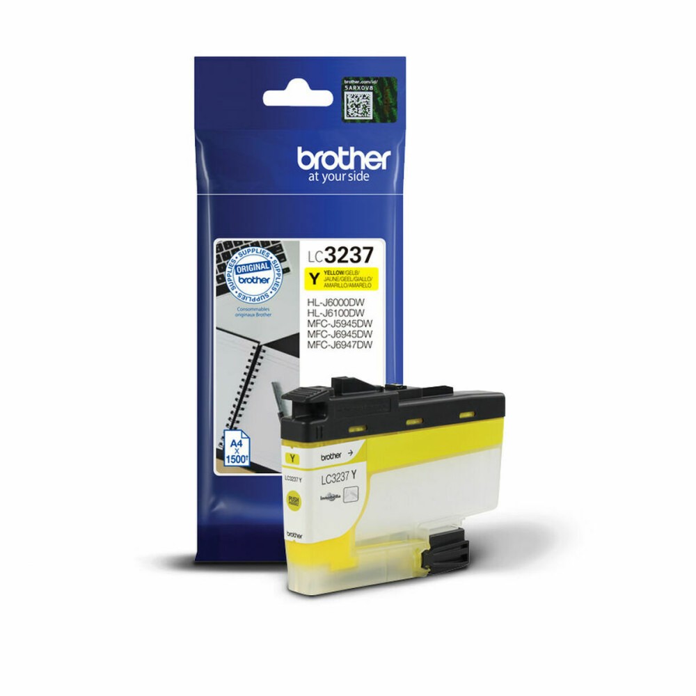 Cartouche d'encre originale Brother LC3237Y Jaune