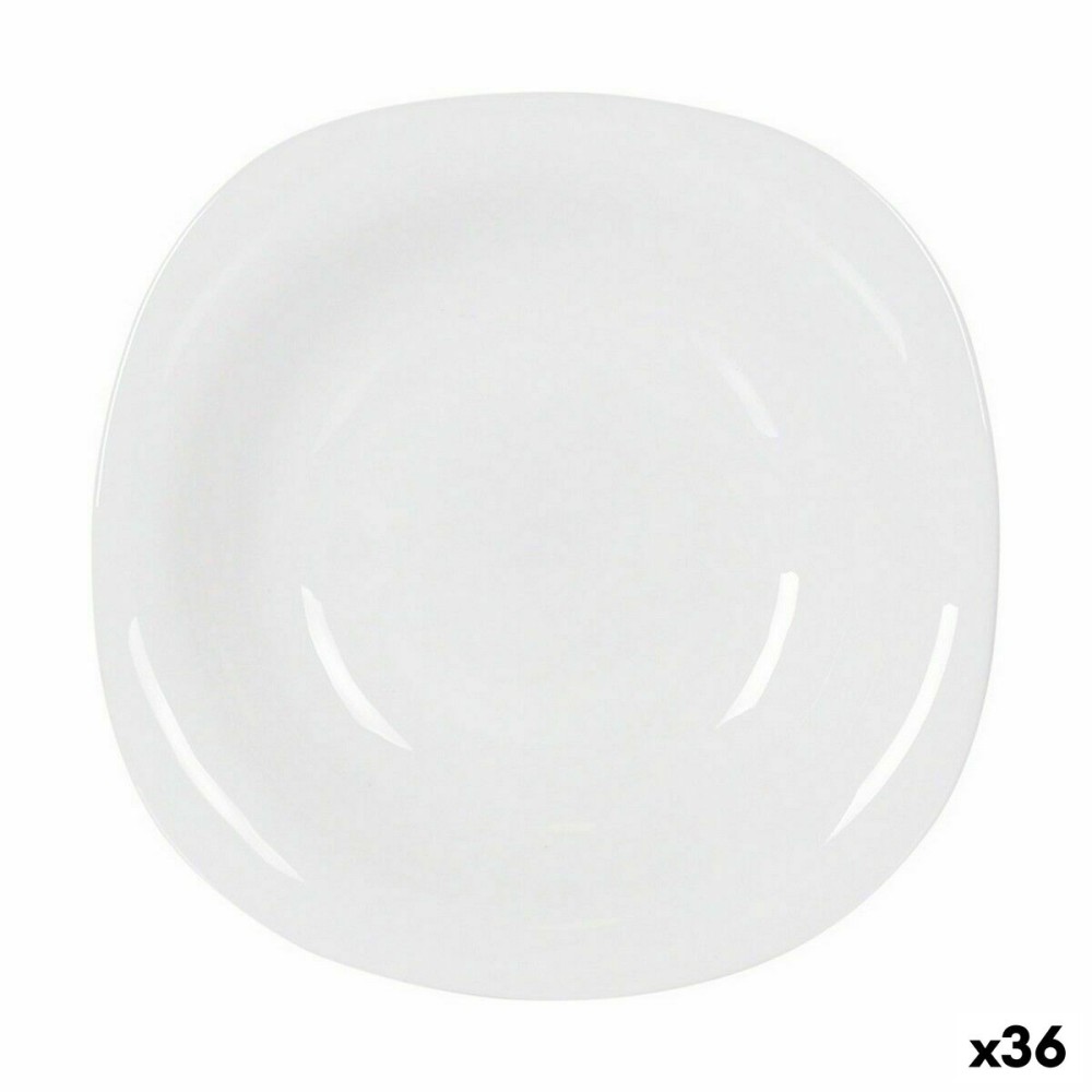 Assiette creuse La Mediterránea Palaos 21 x 21 x 3,5 cm (36 Unités)