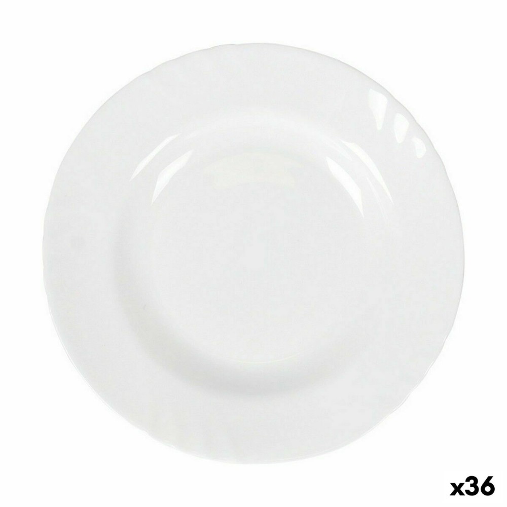 Assiette creuse La Mediterránea Everett 23 x 23 x 3 cm (36 Unités)