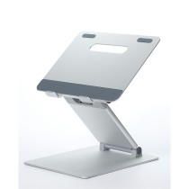 Laptop-Stand Pout POUT-02701SG Silikon Aluminium 26,5 x 40 x 27 cm