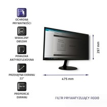 Filtre de Confidentialité pour Moniteur Qoltec 51056