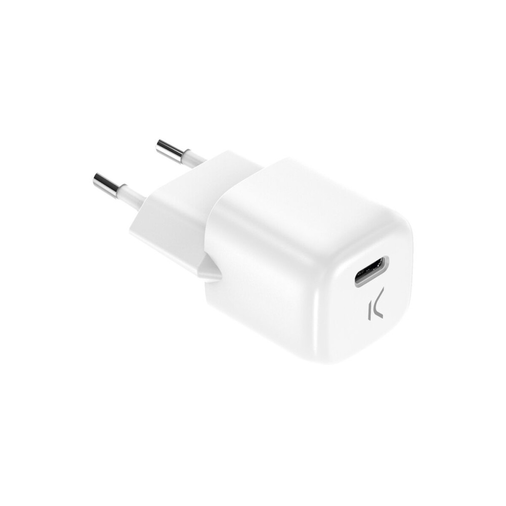 Wall Charger KSIX PPS White 20 W