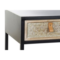 Console Home ESPRIT Brown Black Wood Metal 120 x 38 x 80 cm