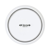 Pizza Plate Luminarc Firend's Time Bistro White Black Glass Ø 32 cm (12 Units)