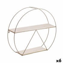 Étagère Vinthera Moa Doré Acier 50 x 12 cm (6 Unités)