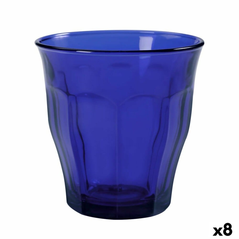 Gläserset Duralex Picardie Blau 6 Stücke 310 ml (8 Stück)