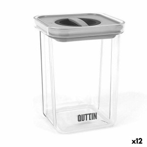 Topf Quttin Luftdicht PET 1,1 L (12 Stück)