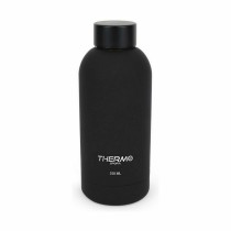 Bouteille Thermique ThermoSport Soft Touch Noir 350 ml (6 Unités)