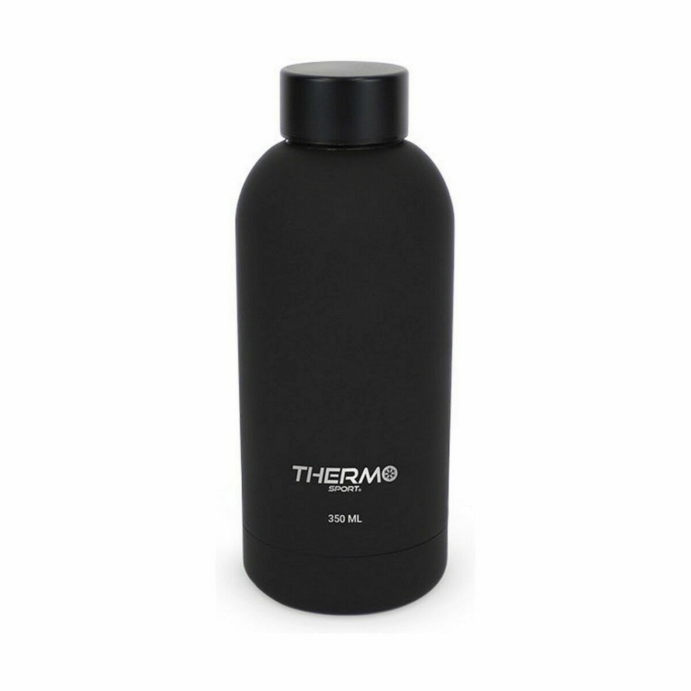 Bouteille Thermique ThermoSport Soft Touch Noir 350 ml (6 Unités)