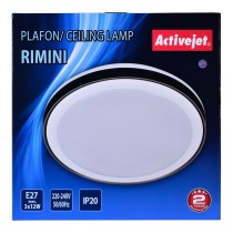 Suspension Activejet AJE-RIMINI Blanc Noir 12 W