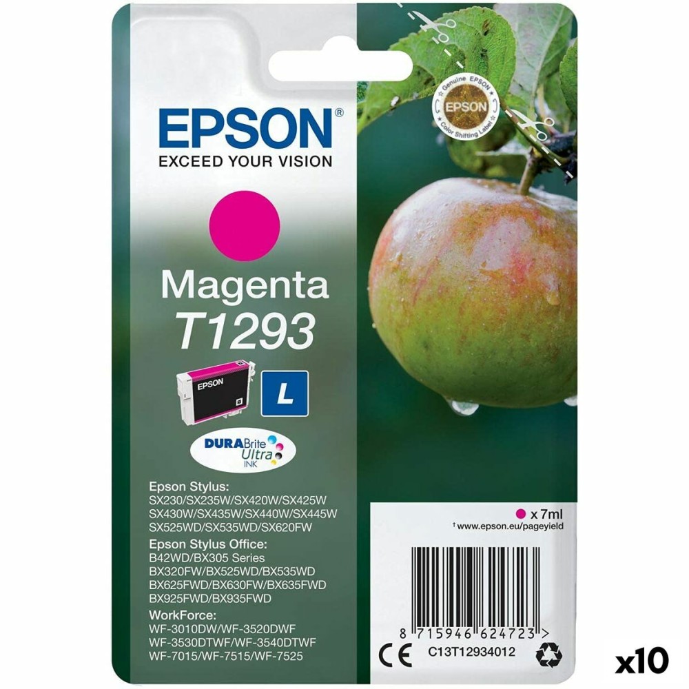 Original Ink Cartridge Epson SX 235W /420W/425W/ OFFICE BX305F/320FW Magenta (10 Units)