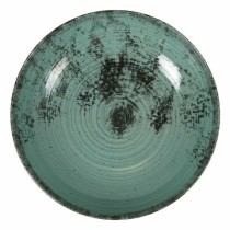 Deep Plate La Mediterránea Aspe Turquoise Ø 22,7 x 5 cm (12 Units)