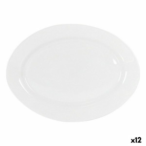 Serving Platter La Mediterránea Temara Oval 30,5 x 22,2 cm (12 Units)