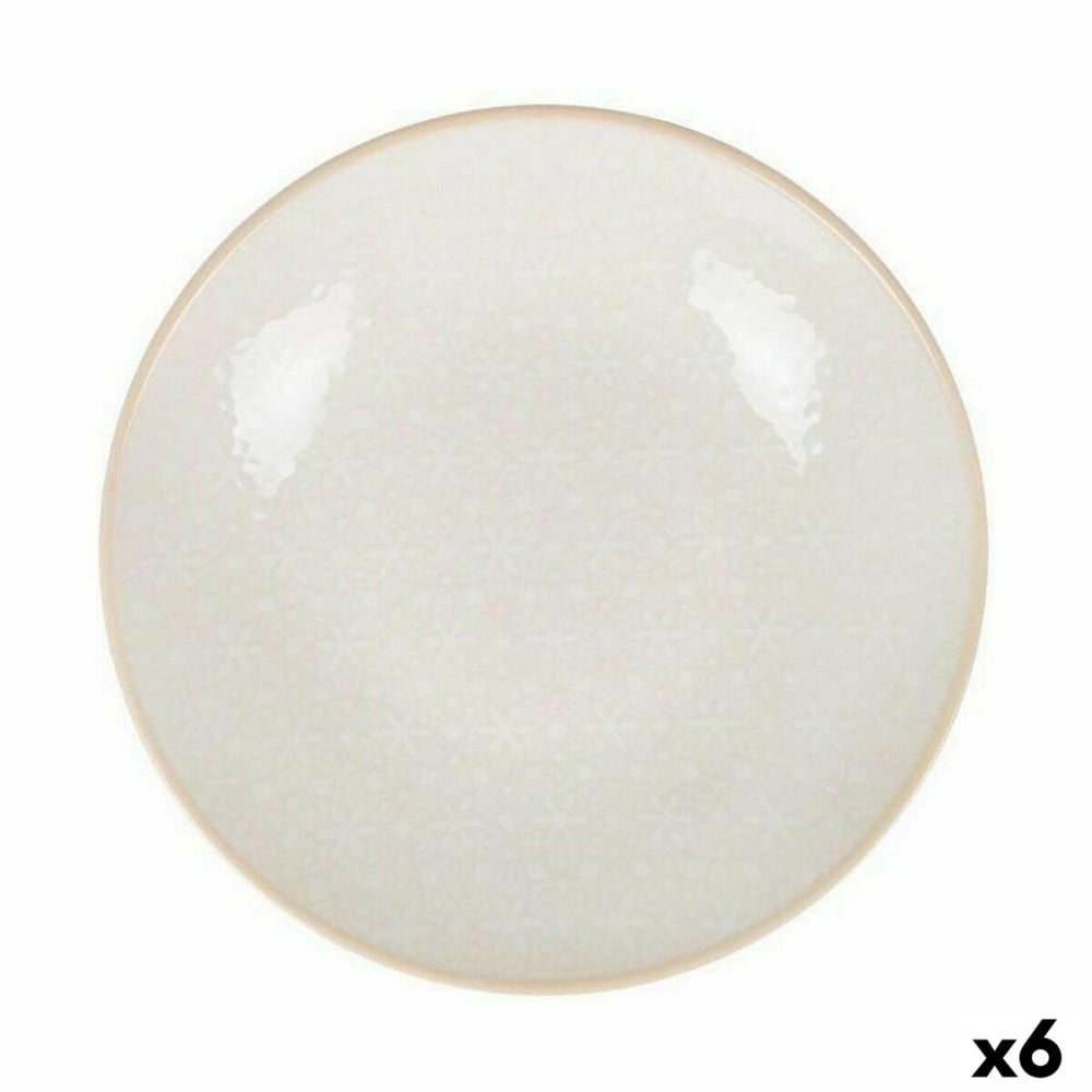 Deep Plate Santa Clara Moonlight Porcelain Ø 20,5 cm (6 Units)