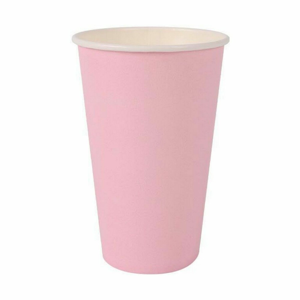 Set de Verres Algon Produits à usage unique Carton Rose 10 Pièces 330 ml (20 Unités)