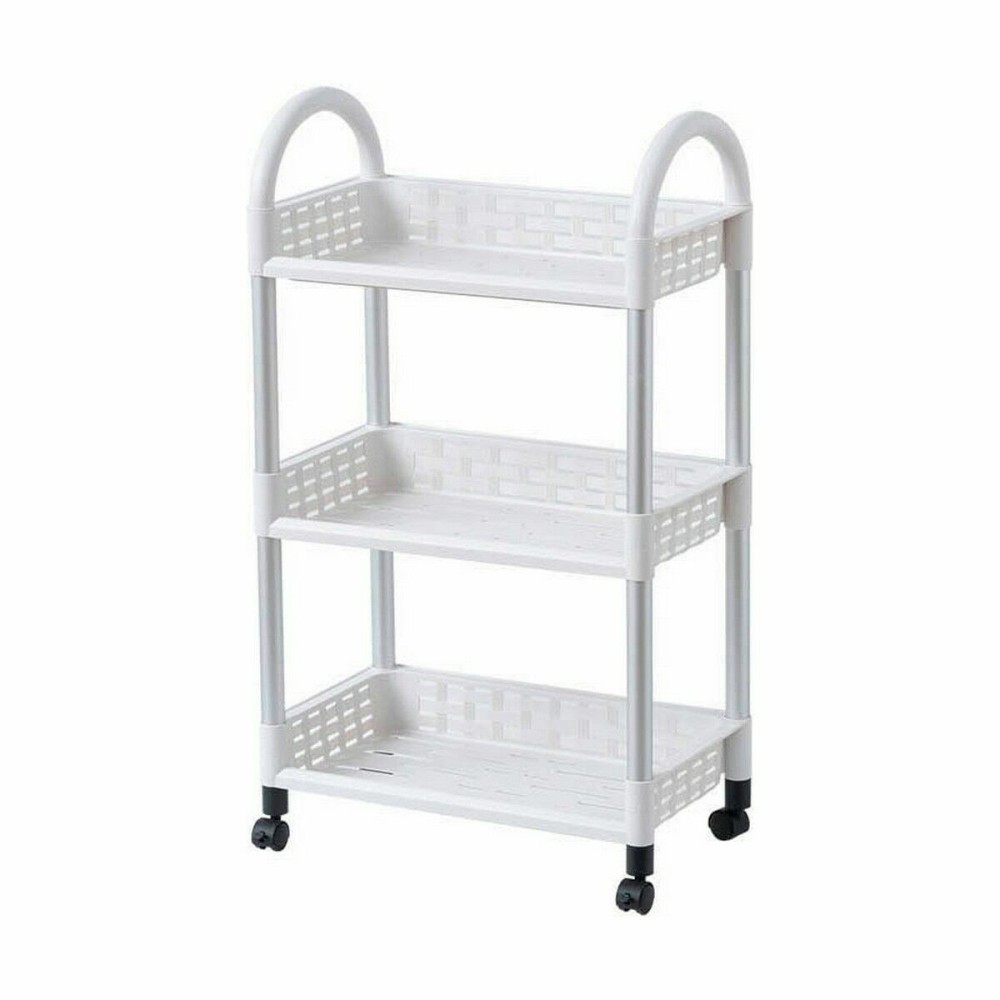 Vegetable trolley Confortime Aluminium Plastic 45 x 25 x 77 cm (3 Units)