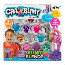 Pâte à modeler en argile Cra-Z-Art Slimy Blendz (4 Unités) Slime