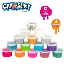 Pâte à modeler en argile Cra-Z-Art Slimy Blendz (4 Unités) Slime