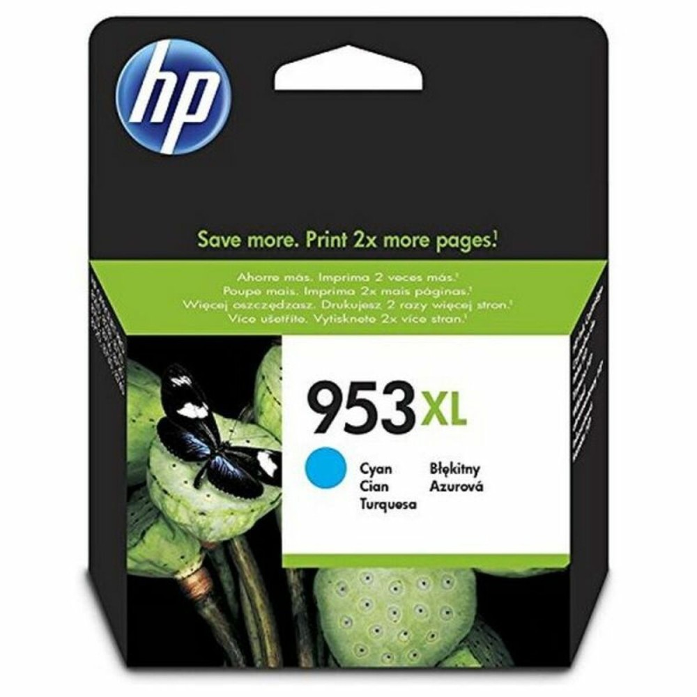 Original Ink Cartridge HP F6U16AE 22 ml-47 ml Cyan