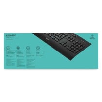 Keyboard Logitech 920-005217 Black QWERTY Qwerty US