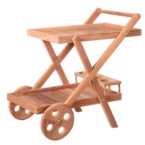 Gartenwagen Kayla Braun 86 x 55 x 81,5 cm