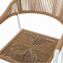 Havestol Neska Weiß Aluminium Synthetischer Rattan 56 x 59,5 x 81 cm