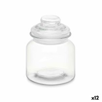 Bocal Vivalto CW-P00712-1/TH6 Transparent 600 ml Avec couvercle (12 Unités)