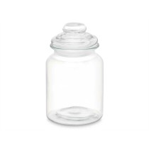 Jar Vivalto CW-P00712-2/TH6 Transparent 900 ml With lid (12 Units)