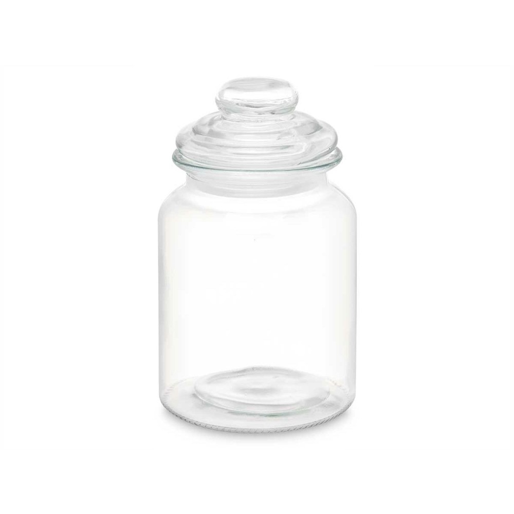 Jar Vivalto CW-P00712-2/TH6 Transparent 900 ml With lid (12 Units)