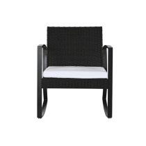 Tisch-Set mit 2 Stühlen Home ESPRIT Schwarz Stahl 59 x 61,5 x 74 cm