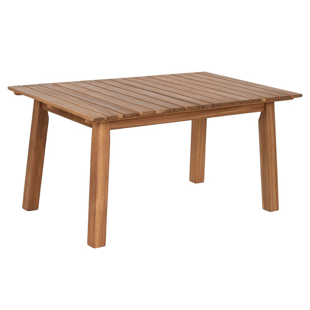 Ensemble Table avec 3 Sièges Home ESPRIT Marron Gris Acacia 120 x 72 x 75 cm